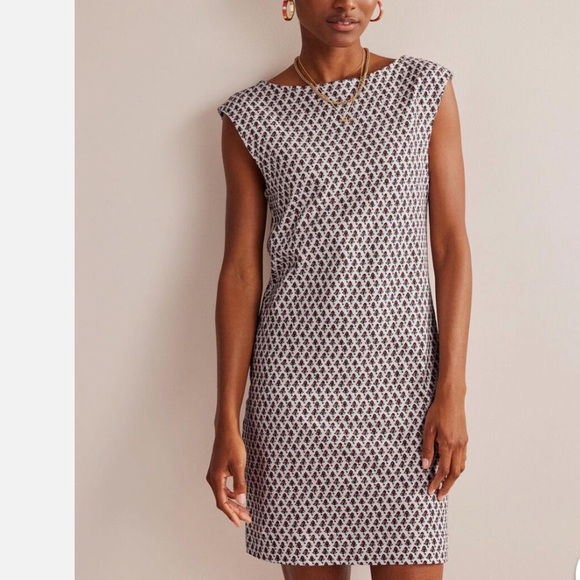Boden Dresses & Skirts - BODEN Printed Sleeveless Jersey Cotton Dress sz 16-18 NWT